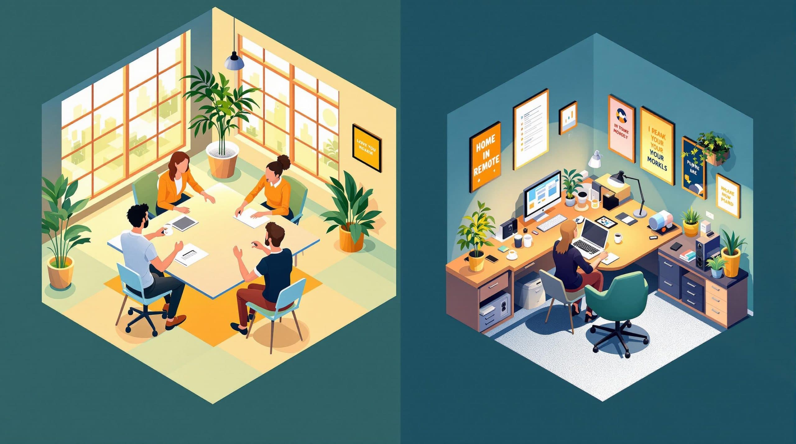 In-House vs Remote Teams: Making the Right Choice - Modern Business Workers